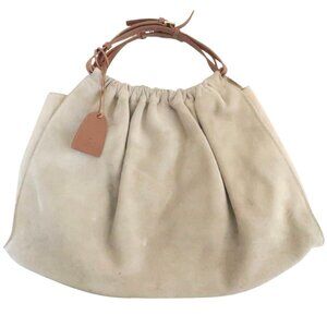 GUCCI suede tote bag handbag #76554